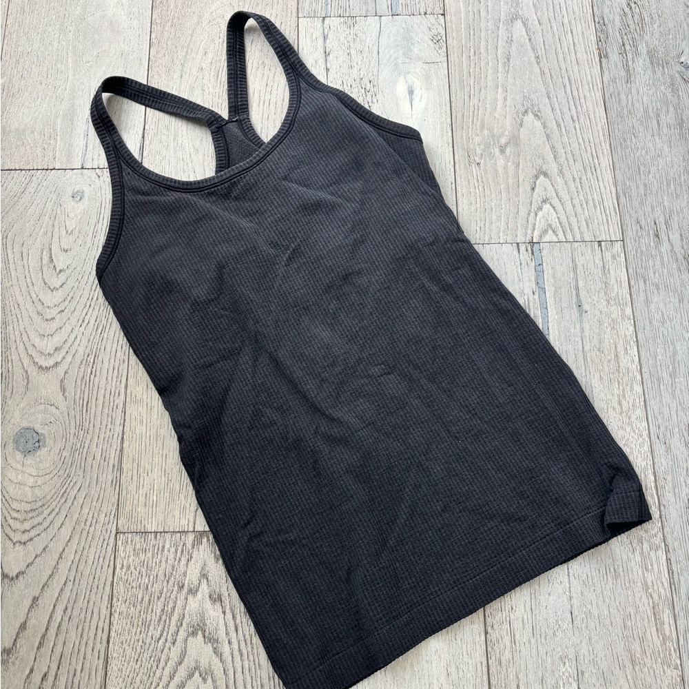 Black Racerback Tank Top
